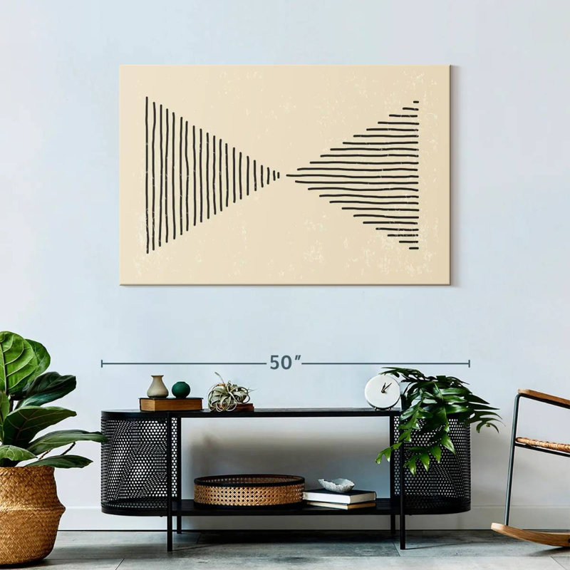 Avery Triangle Abstract, 30" H x 45" W