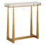 Table d'appoint Quentisha Crystal