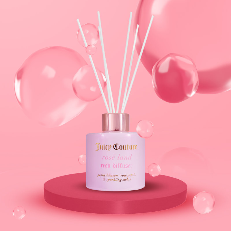 Diffuseur de roseaux Juuche Couture Hunny Bee, Frais, Rose clair