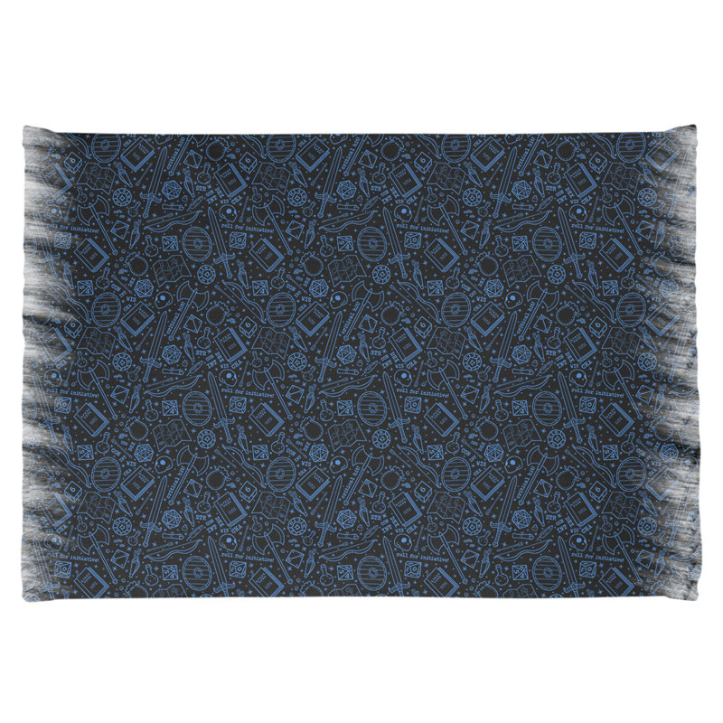 Tapis rpg black/blue area lines Mcguigan, Non