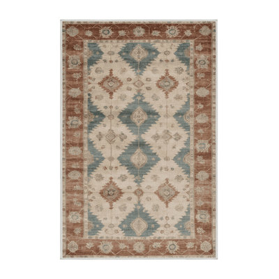 Tapis beige surteint lavable à la machine