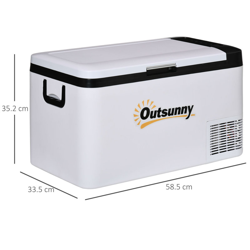 Outsunny 0.02m³ L Freestanding Mini Fridge