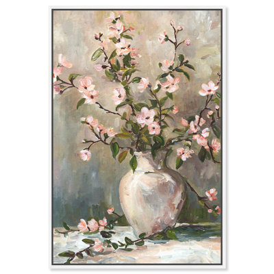 «Doll Memories», reproduction d'art sur toile par Art Remedy, cadre blanc, 20 x 30