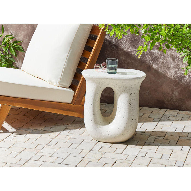 Idro Off-White Side Table