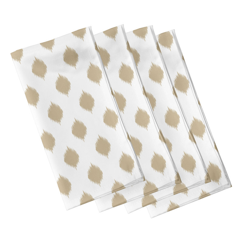 Lashayla Fine Lattace Napkins, Taupe