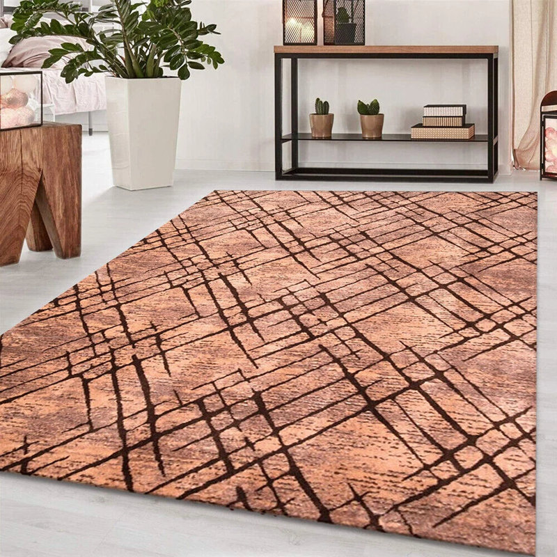 Triamkitsawat Abstract Indoor / Outdoor Area Rug, Runner 60 x 220cm