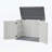 Horizontal Storage Cabinet with Removable Shelf