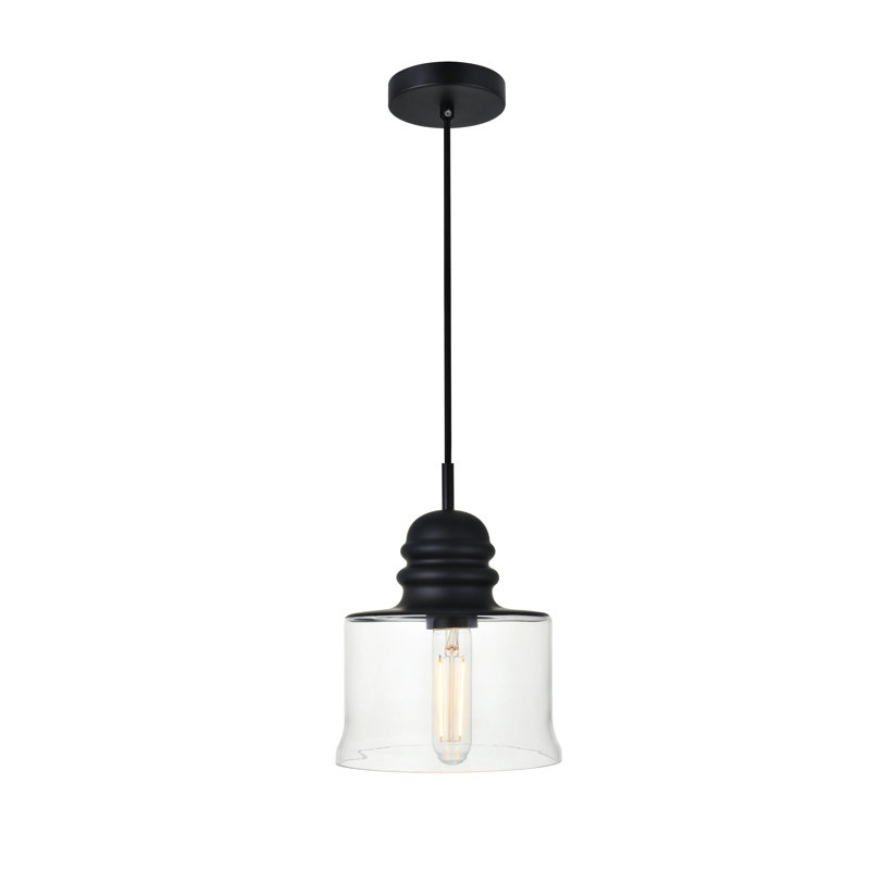 Hendina 1 - Light Pendant, Black