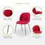 Anitra 45cm H Velvet Upholstered Metal Upholstered Back Side Chair-1328622896