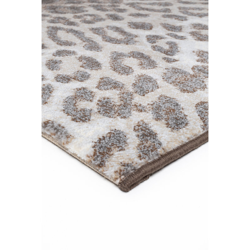 Stepp Animal Print Area Rug, Rectangle 160 x 230cm