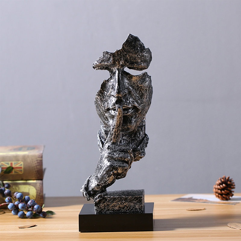 Adrushan People Figurines & Sculptures, Antique Silver