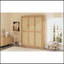 Armoire de lit en bois massif avec rotin Murphy-59938280-59938282