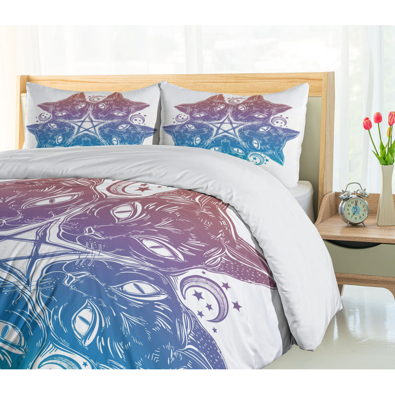 No Duvet Cover, Queen Duvet Cover + 2 Standard Shams