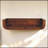 Solid Wood Indira California Walnut Floating Console Table