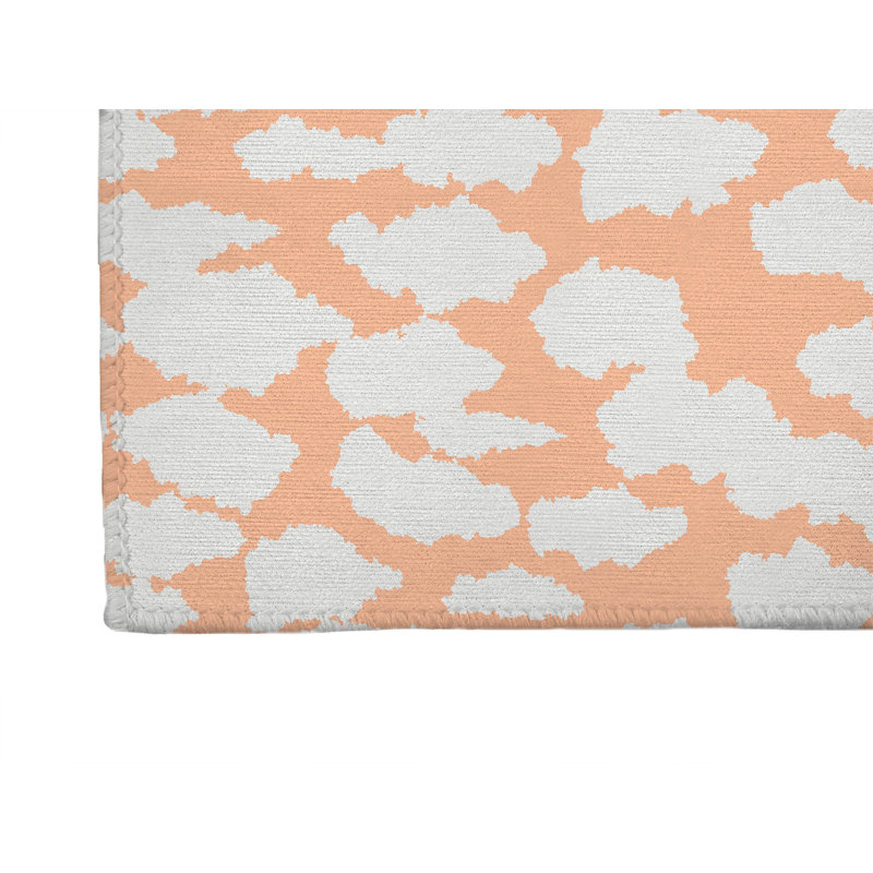 Animal Splat Non-Slip Outdoor Rug, Runner 2'6" x 8'