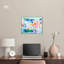 Art mural abstrait coloré sur toile Peaceful Haven par Art Remedy-104352813-104352811