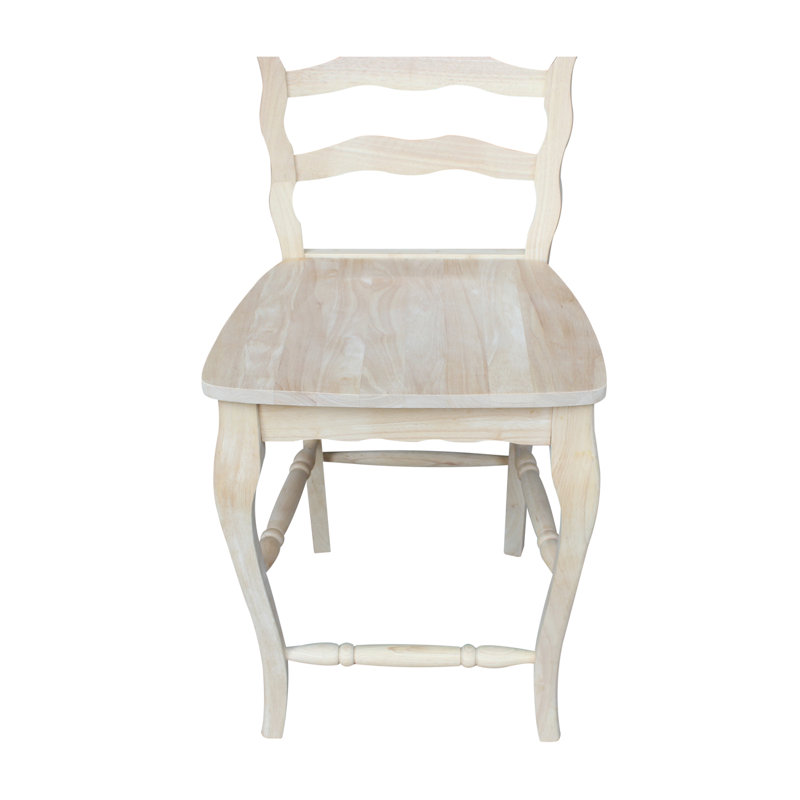 Guzik Solid Wood Counter Stool, Counter Stool (24" Seat Height)