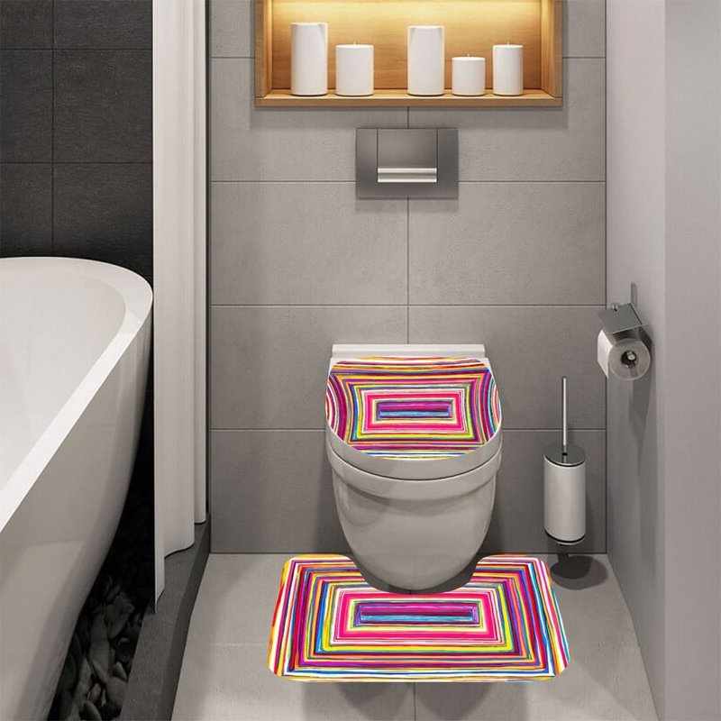 Tapis de salle de bain Botanical Abstract