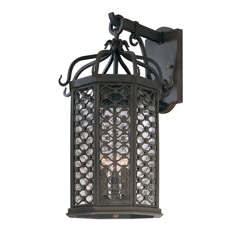 Los Olivos 1 - Light Outdoor Wall Lantern, Candelabra