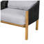 Ensemble de 2 fauteuils club l 30,5 po x P 30,75 po x H 33,35 po Grotta