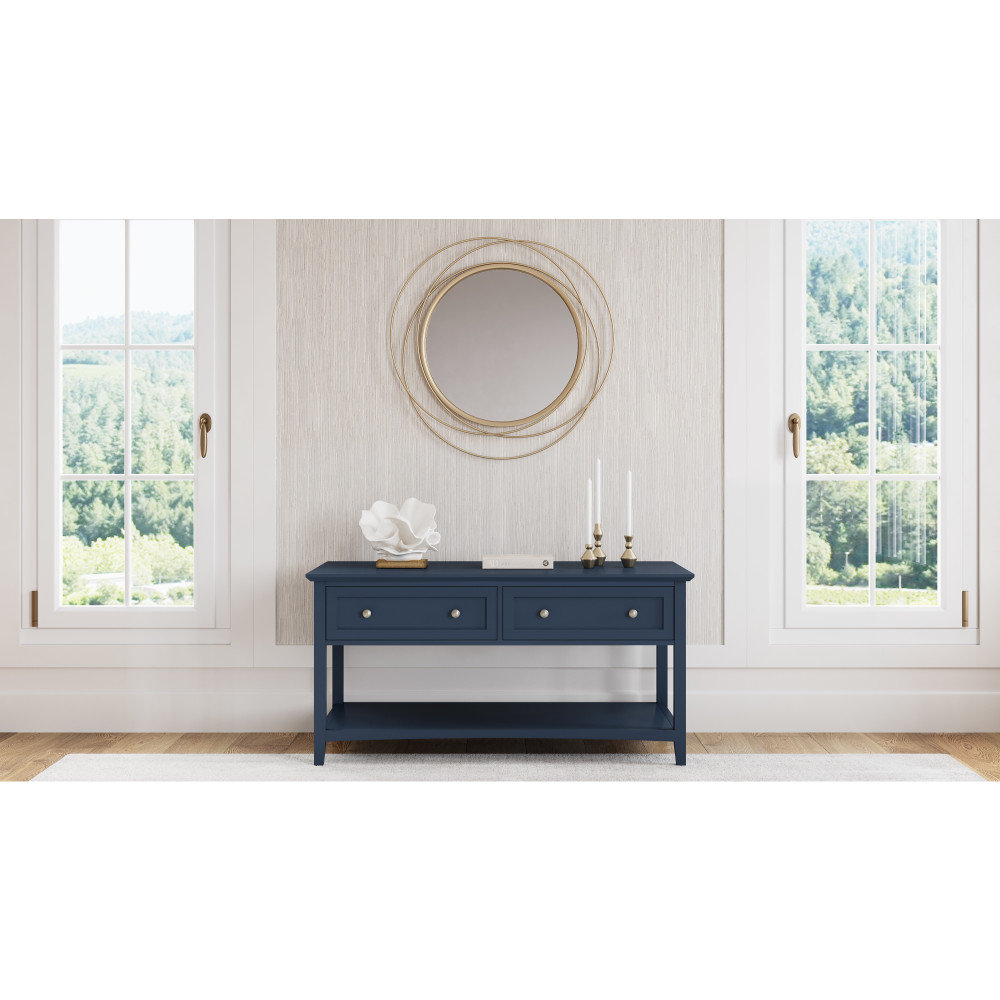 Renee 60" Console Table, Blue