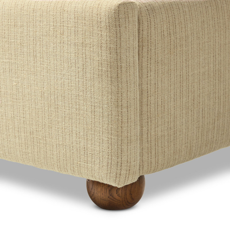 Noelia Bed, King, Laine Natural
