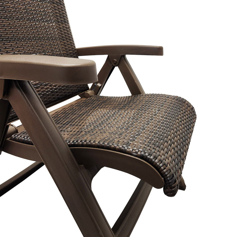 Java Outdoor Stacking Dining Armchair, Bronze