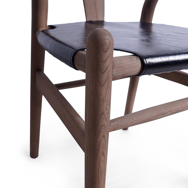FAUTEUIL D'APPOINT, Noir / brun