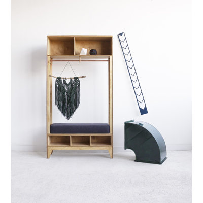 Powell Manufactured Wood Wardrobe