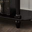 Black Solid Wood Console Table-1287453588