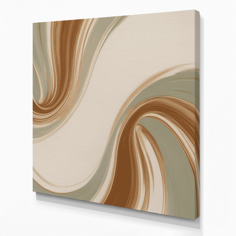 Minimalisme 62, art mural sur toile beige