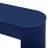 Entryway Table, Modern Console Table With Oval Top And 2 Drawers-1527033387
