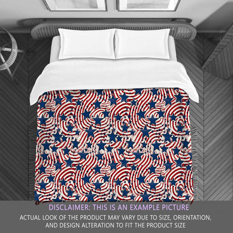 Machine Printed Comforter, Twin Comforter