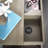 Adjustable Solid Wood Top Computer Desk with Power Outlet-578644353