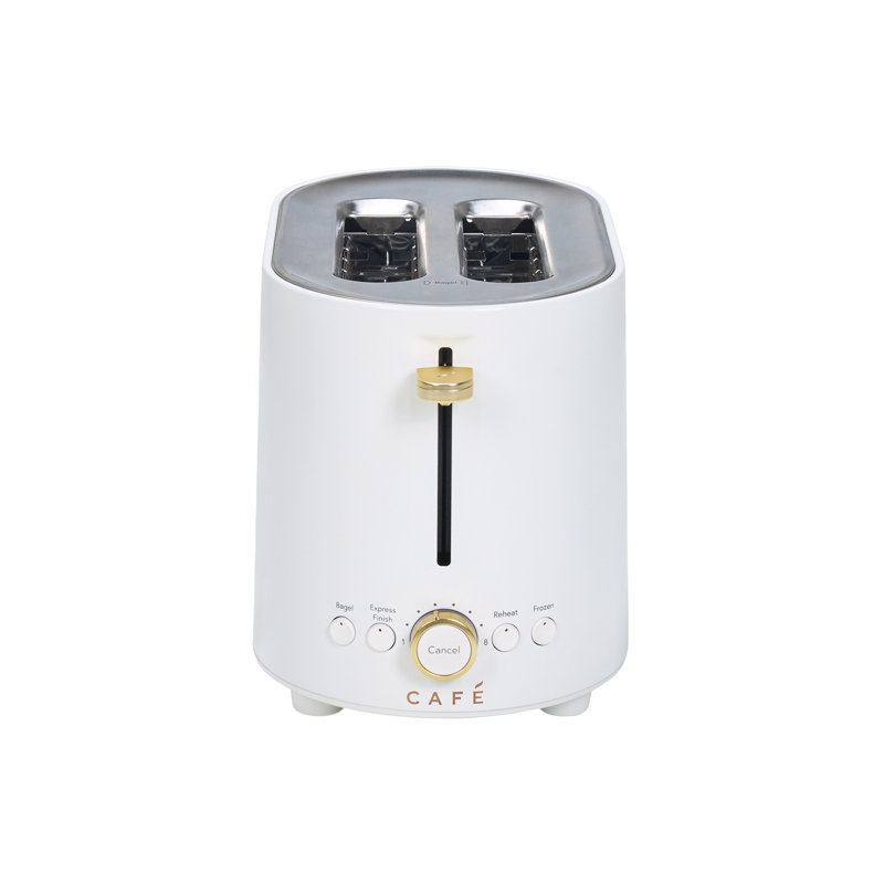 CAFÉ Express Finish Toaster, Matte White