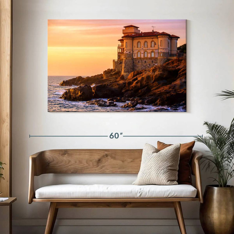 Lilie Boccale Castle, 32" H x 48" W