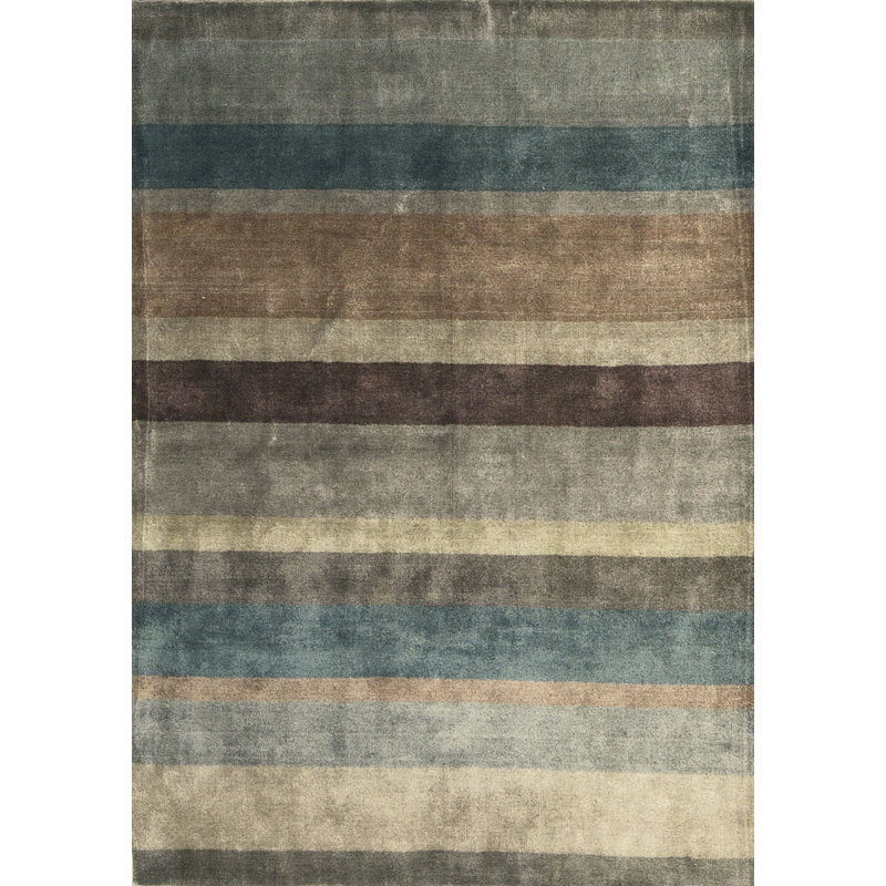 Tapis multicolore de haute qualité noué à la main