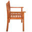 Tomita Solid Wood Eucalyptus Outdoor Bench-2102462158