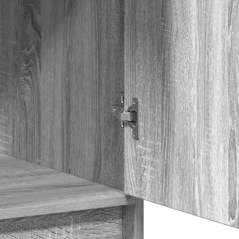 40cm Sideboard, Grey Sonoma