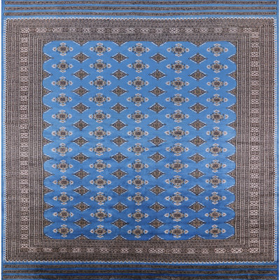 Tapis oriental bleu / gris Melinda