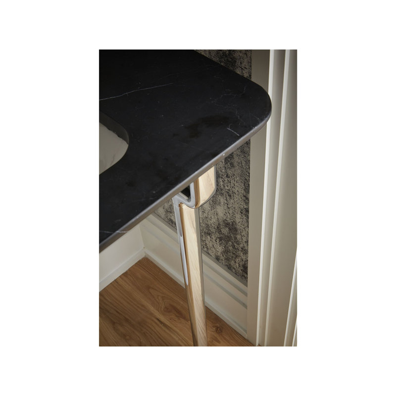 Per Se® Console Leg, Chrome