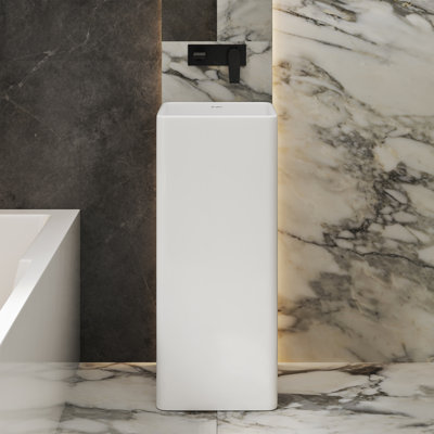 Lavabo sur pied une pièce Claire