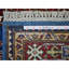 Tapis de couloir bleu en laine noué à la main 2 pi 7 po x 8 pi 7 po Super Kazak 45A202CFF5F1457CAA2275018FC08492