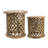 Hagood Solid Wood Tray Top End Table Set