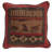 Cascade Lodge Faux Leather Reversible Throw Pillow