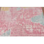 Tapis en laine rose 8 x 10