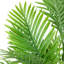 Mini palmier tropical artificiel vert 40 "deux tons en pot