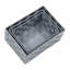 JVL Fabric Decorative Basket
