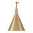 Pharos 1-Light Adjustable Wall Sconce in Noble Brass by Breegan Jane