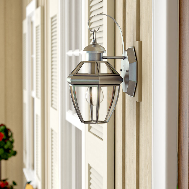 Carlisle Wall Light, Antique Pewter